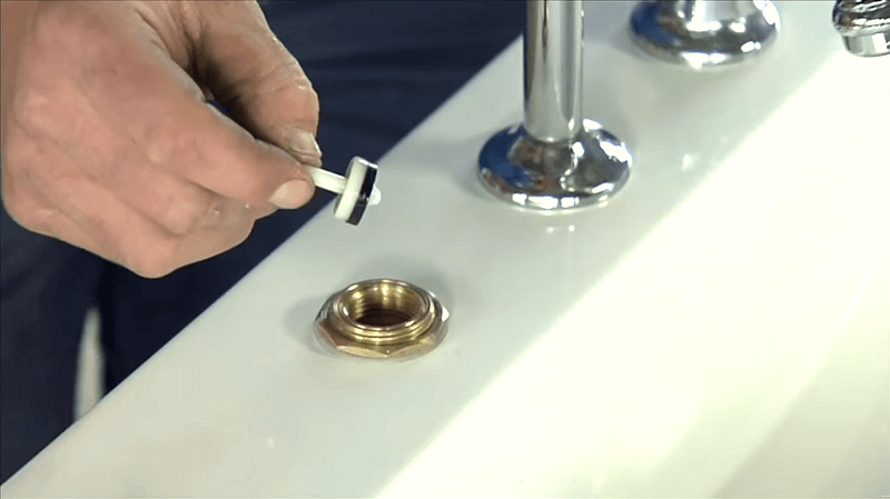 Remove-the-washer-how-to-fix-a-leaking-tap